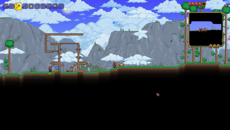 还是比一个人乱转好玩多了噜 #game #泰拉瑞亚还是比一个人乱转好玩多了噜 #game #泰拉瑞亚